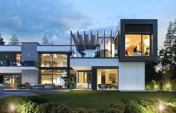 Modern 5 Bedroom House Plans with PDF & CAD DWG – image 2