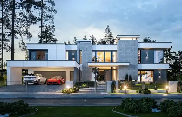 Modern 5 Bedroom House Plans with PDF & CAD DWG – image 4