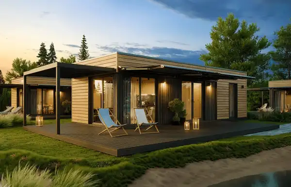 2 Bedroom Tiny House Plans 36 m2 – image 3
