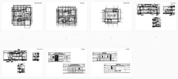 5 Bedroom Modern House Plan – image 2