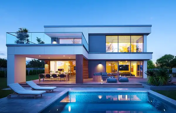 Modern 4 Bedroom House Plans with PDF & CAD DWG – image 3