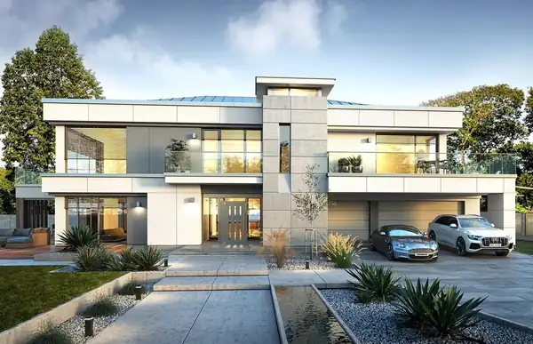 Modern 4 Bedroom House Plans with PDF & CAD DWG – image 5