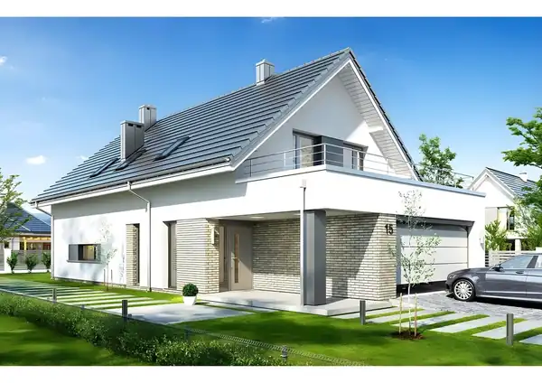 3 Bedroom Modern House Plan 2325 sq ft – image 3