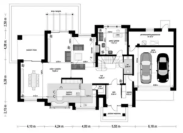 5 Bedroom House Plan with Pool, Loft & Garage – image 3