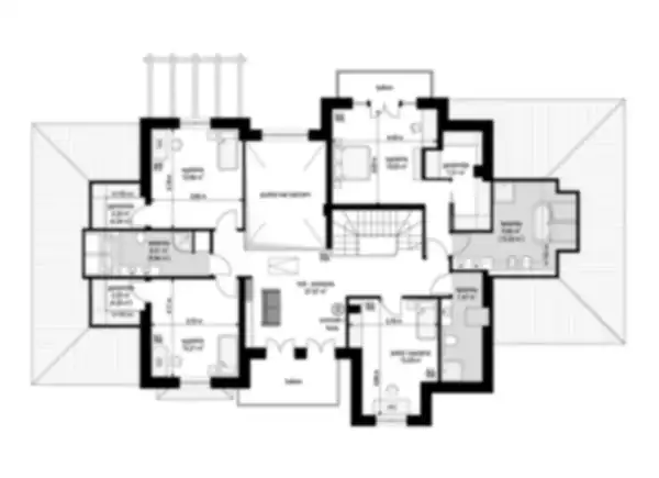 5 Bedroom House Plan with Pool, Loft & Garage – image 4