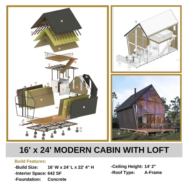 A-Frame Tiny House Plan β image 2