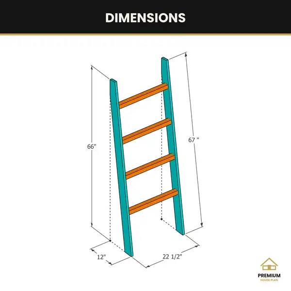 Blanket Ladder Plans – image 3