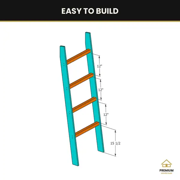 Blanket Ladder Plans – image 4