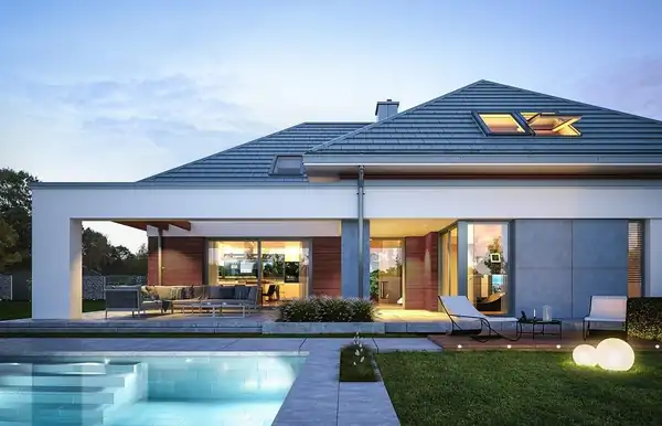 4 Bedroom Modern House Plan 210 m2 – image 5